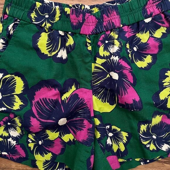 J. Crew Linen Floral Shorts - Picture 6 of 10